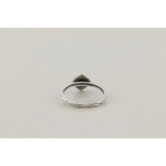 Sterling Silver Belle Fleur CZ Ring Size 9 1/4 Silpada - Picture 6 of 7